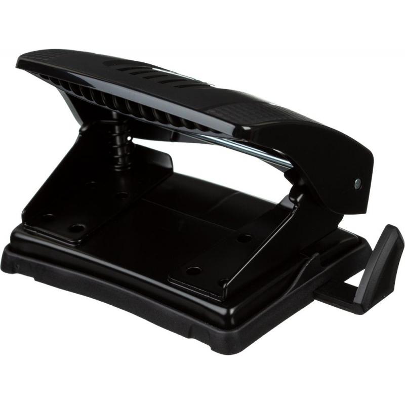 Дырокол Maped GREENLOGIC до 20-25 листов,линейка,пластик,черный,452511