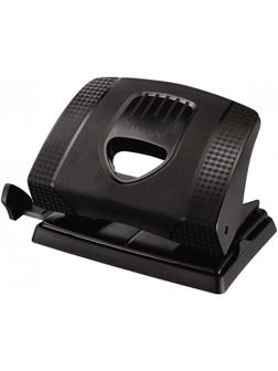 Дырокол Maped GREENLOGIC до 20-25 листов,линейка,пластик,черный,452511