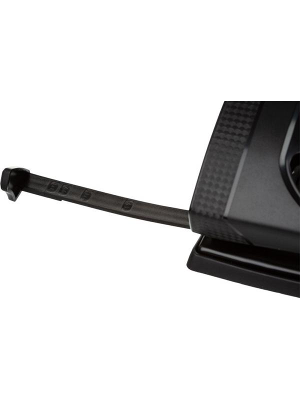 Дырокол Maped GREENLOGIC до 20-25 листов,линейка,пластик,черный,452511