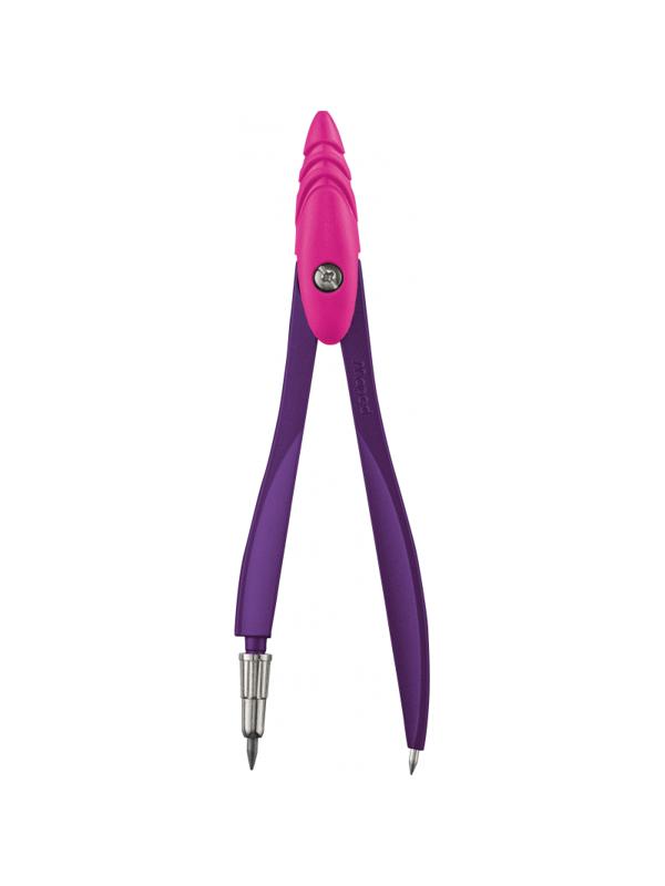 Циркуль Maped STUDY POP 120мм,металл,грифель в компл,пласт.пенал,асс,194500