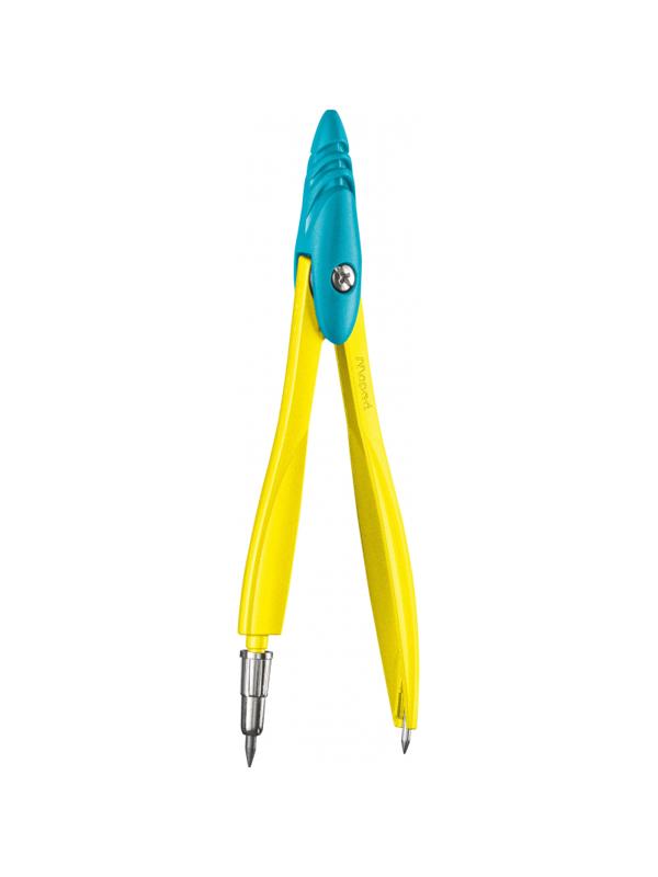 Циркуль Maped STUDY POP 120мм,металл,грифель в компл,пласт.пенал,асс,194500