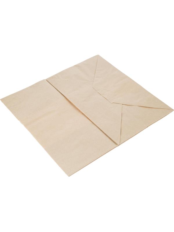 Пакет бумажный 320х200х340 мм, 70 гр/м2, крафт, прямоуг.дно 500 шт/уп