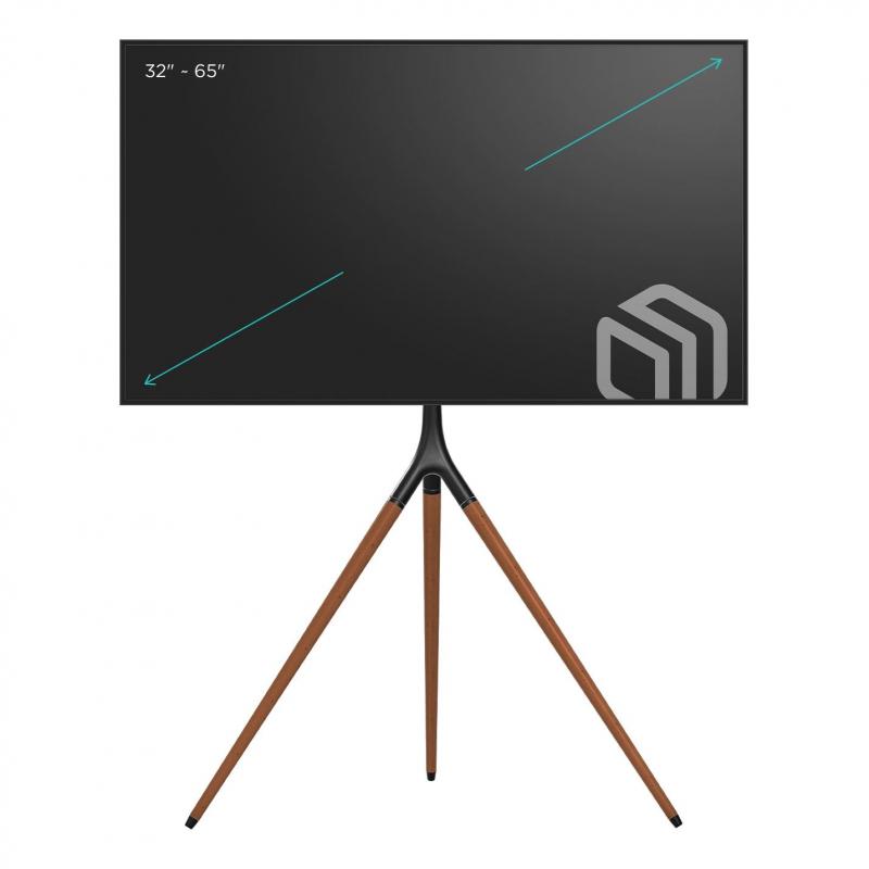 Стойка мобильная для дома Onkron TS1220, TV 32-65, 35 кг, чер/кор