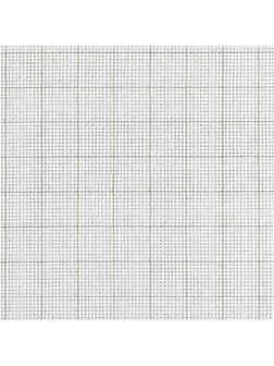 Канва K04R, Gamma, Аида№14 50см х 50см, белая в клетку, 5 шт./уп