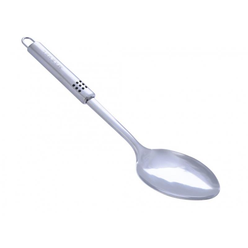 Ложка большая, овальная ручка, нержавеющий металл, MARVEL (74003)