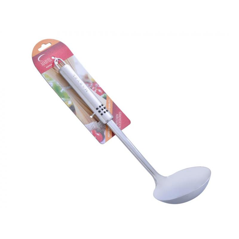 Половник овальная ручка, нержавеющий металл, MARVEL (74006)