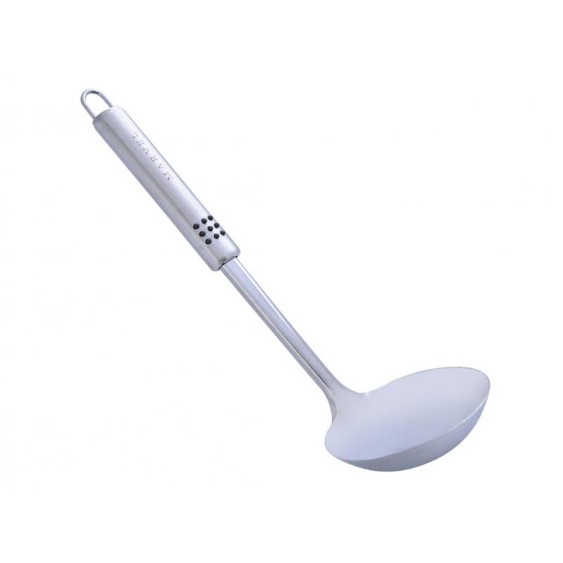 Половник овальная ручка, нержавеющий металл, MARVEL (74006)