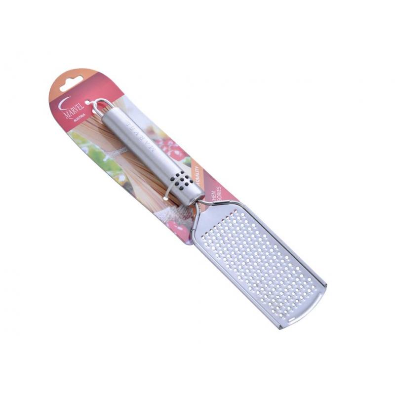 Терка овальная ручка, нержавеющий металл, MARVEL (75011)