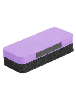 Губка-стиратель для маркерных досок Attache резиновая 50х110мм фиолет