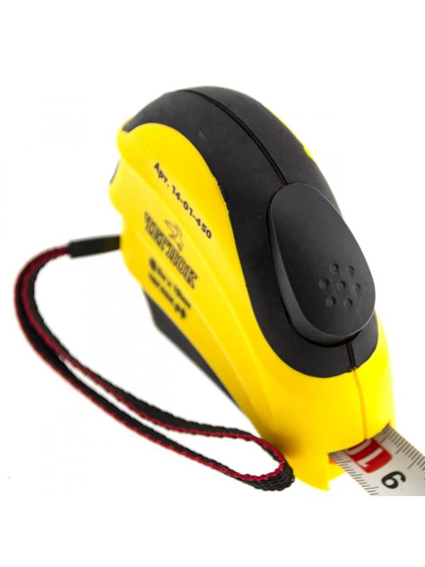 Рулетка обрезин.,серияСпринт, автостоп, нейлон,8мх25мм,ЧЕГЛОК (14-01-480)