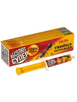 Средство от насекомых Абсолют СУПЕР гель от муравьев в картридже 5мл АГСМ5
