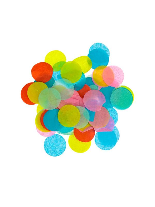 Пневмохлопушка Бабахалка. Круглое конфети (бумажное) 12 см. Х-1451