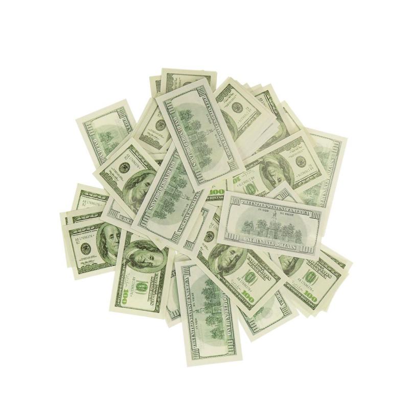 Пневмохлопушка Бабахалка. Доллары 30 см. Х-4401