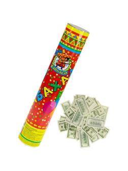 Пневмохлопушка Бабахалка. Доллары 30 см. Х-4401