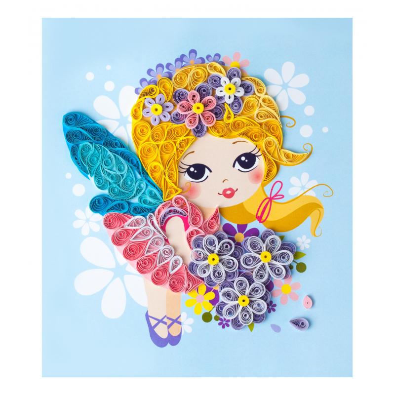 Набор для творчества Квиллинг.Панно Фея полей Квл-028