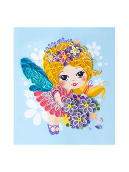 Набор для творчества Квиллинг.Панно Фея полей Квл-028