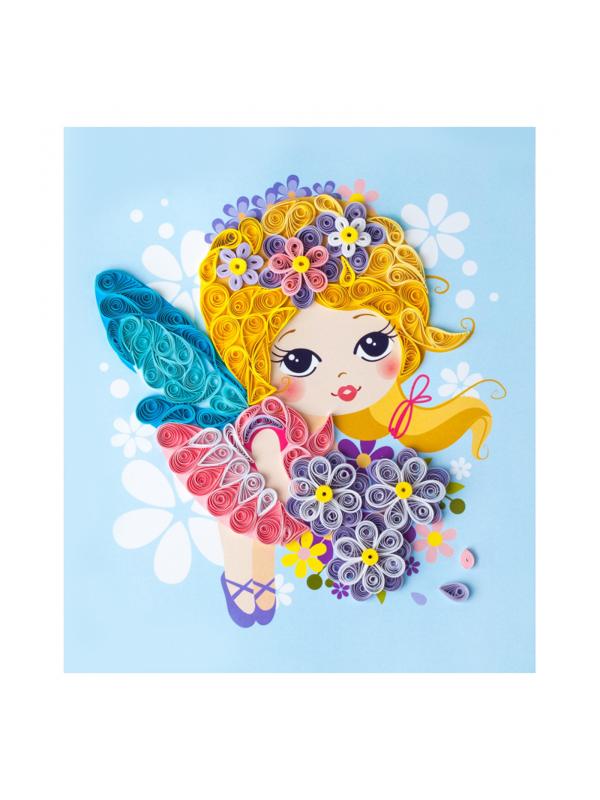 Набор для творчества Квиллинг.Панно Фея полей Квл-028