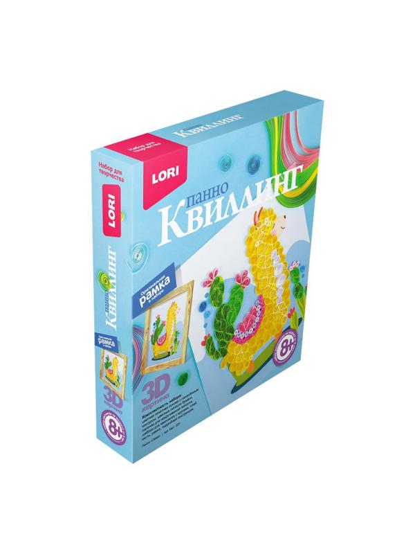 Набор для творчества  Квиллинг. Панно Лама Квл-031