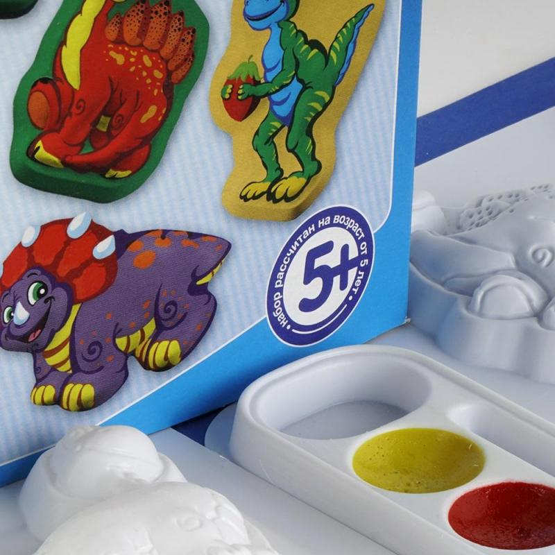 Набор для творчества   Фигурки на магнитах Динозаврики М-010