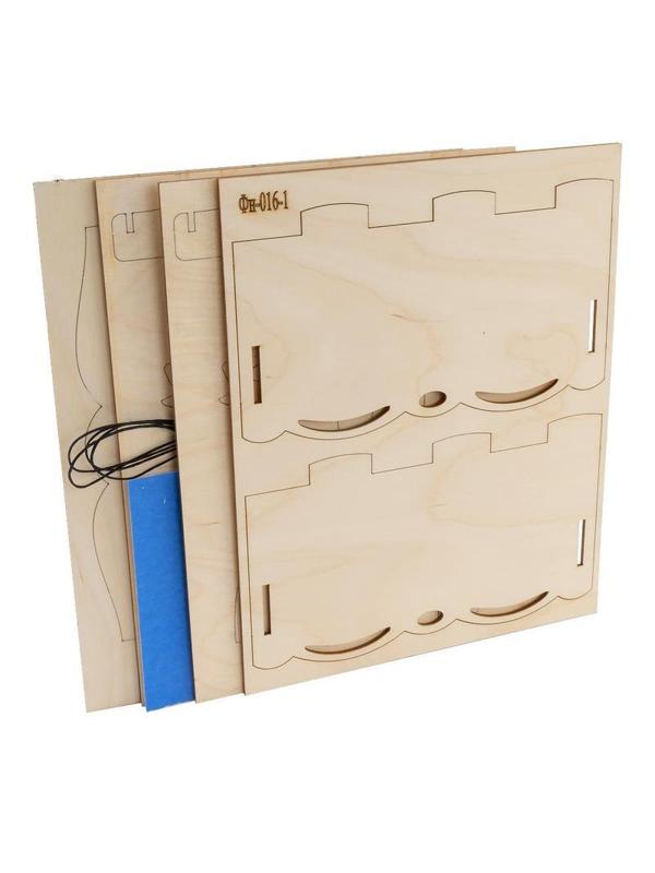 Конструктор из дерева.Кормушка для птиц Лесная сказка Фн-016