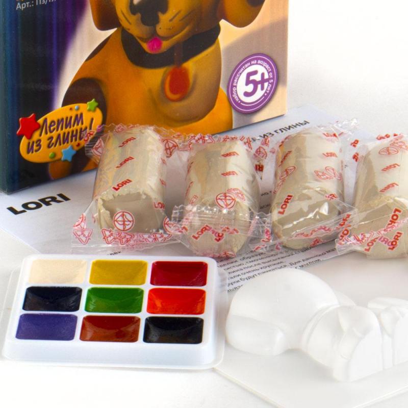 Набор Игрушка объемная из глины Маленьки