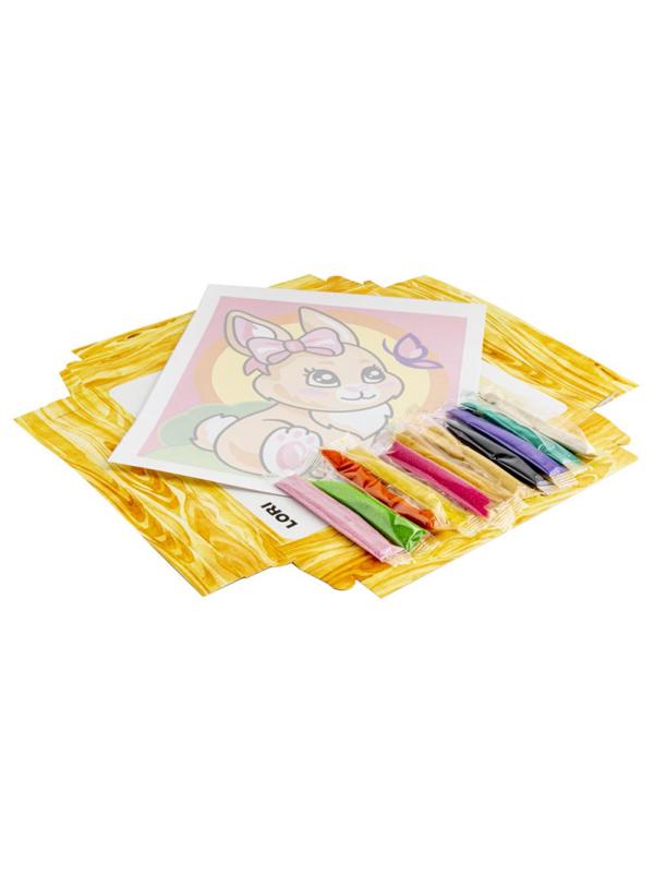 Фреска Картина из песка Зайка Кп-053