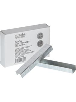 Скобы для степлера №23/10 Attache Economy стальные, 1000 шт./уп