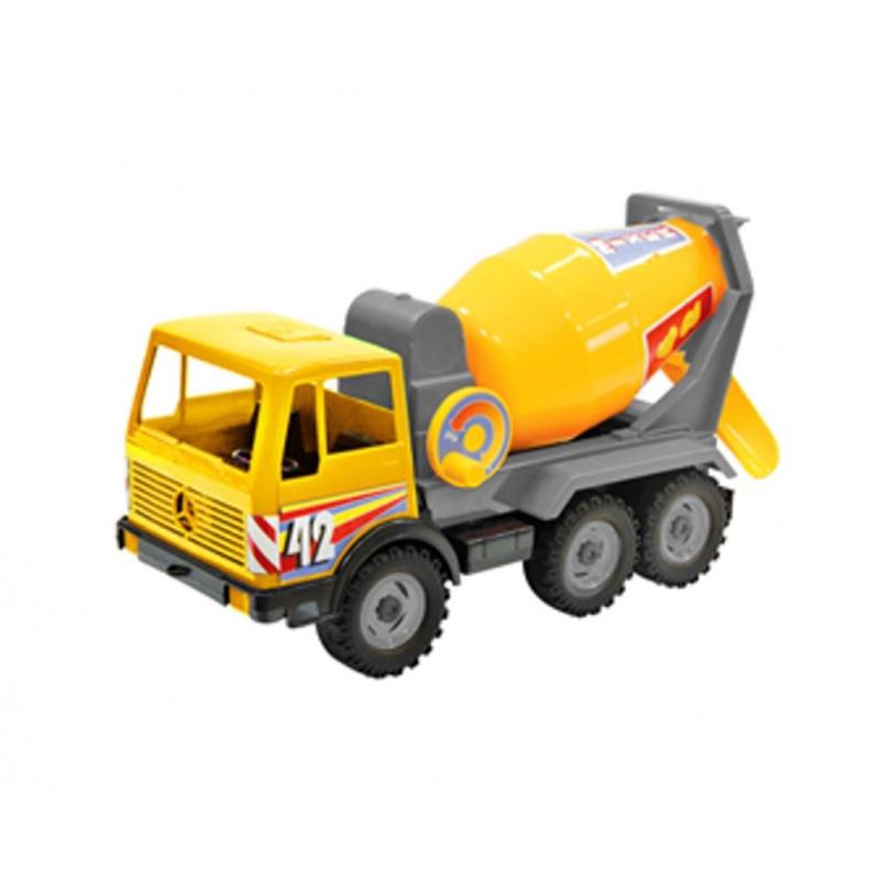 Игрушка Автобетоновоз 3-х осн. Цвет в асс  (42 см) арт.08811С