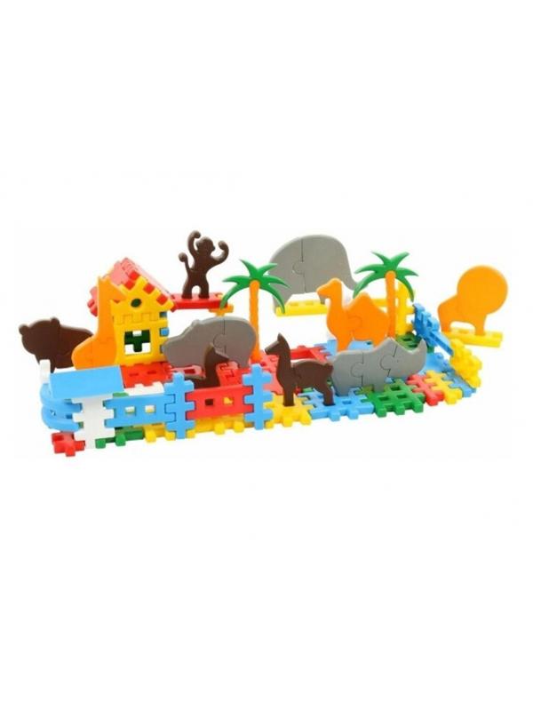 Конструктор Самоделкин (Зоопарк 117 эл.пак.)0811