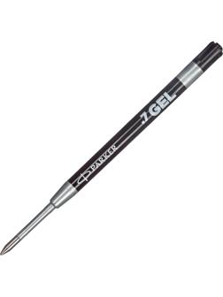 Стержень гелевый Parker, 0,7мм, черный, 2 шт 2136231