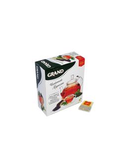 Чай Grand Чайный букет черный с зеленым, 100пак/уп