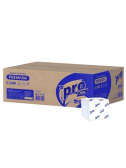 Бумага туалетная д/дисп Protissue 2сл 250лист 40 пачек в уп С249