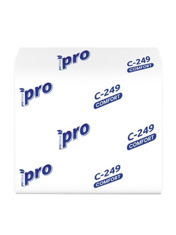 Бумага туалетная д/дисп Protissue 2сл 250лист 40 пачек в уп С249