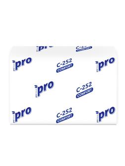 Салфетки бумажные Protissue N4 1сл 200 листов 20пач в уп С252