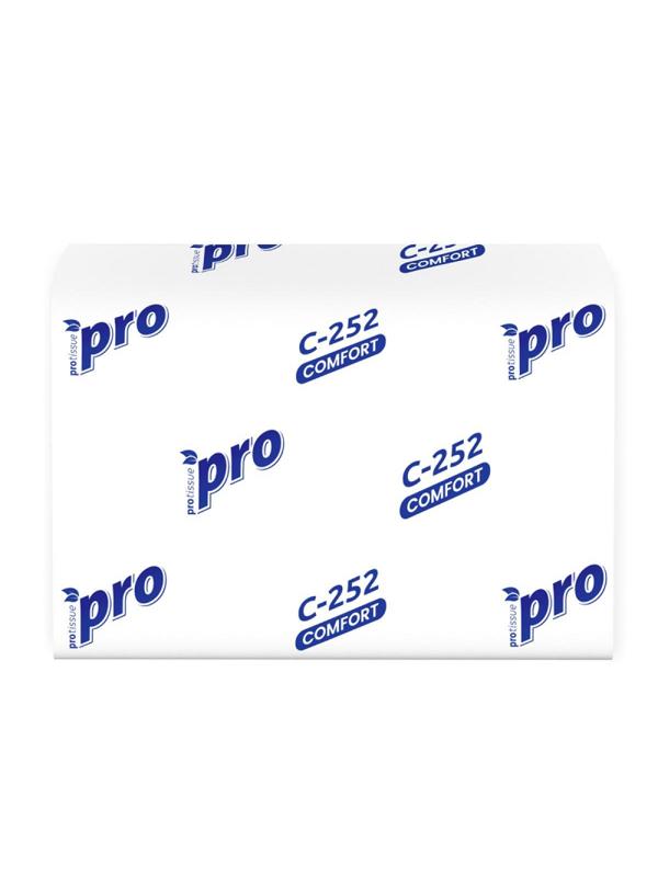 Салфетки бумажные Protissue N4 1сл 200 листов 20пач в уп С252