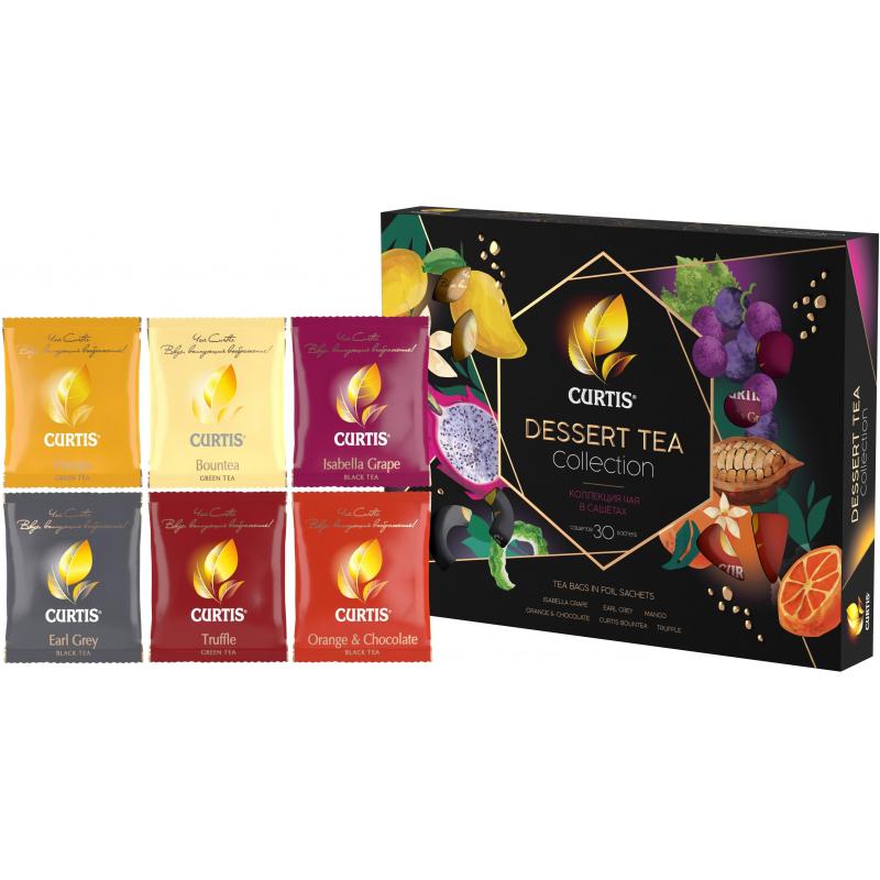Чай Curtis ассорти Dessert Tea Collection, 30шт/уп