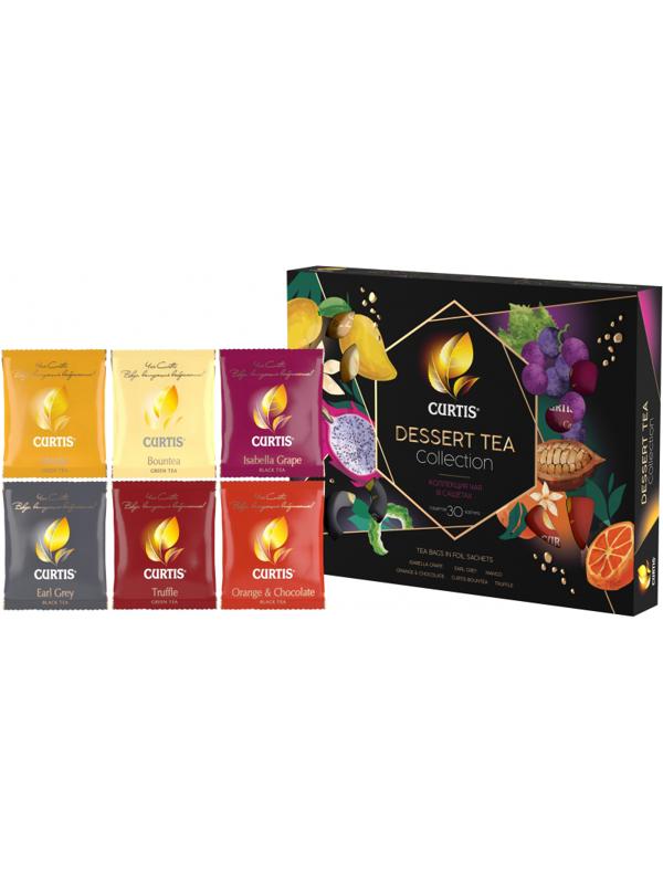 Чай Curtis ассорти Dessert Tea Collection, 30шт/уп