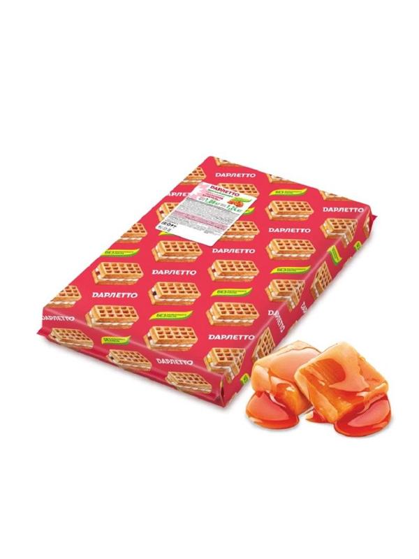 Вафли Дарлетто  мягкие со взбитыми сливками и карамелью,  1,08кг