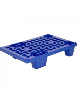 Паллет 600х400х130 (перфорированный на ножках), синий, (TR 400 )