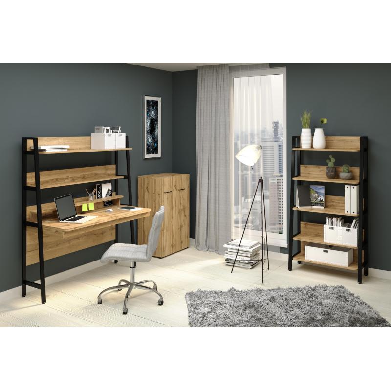 Стеллаж IN Homeoffice 844x335x1620 Дуб натуральный