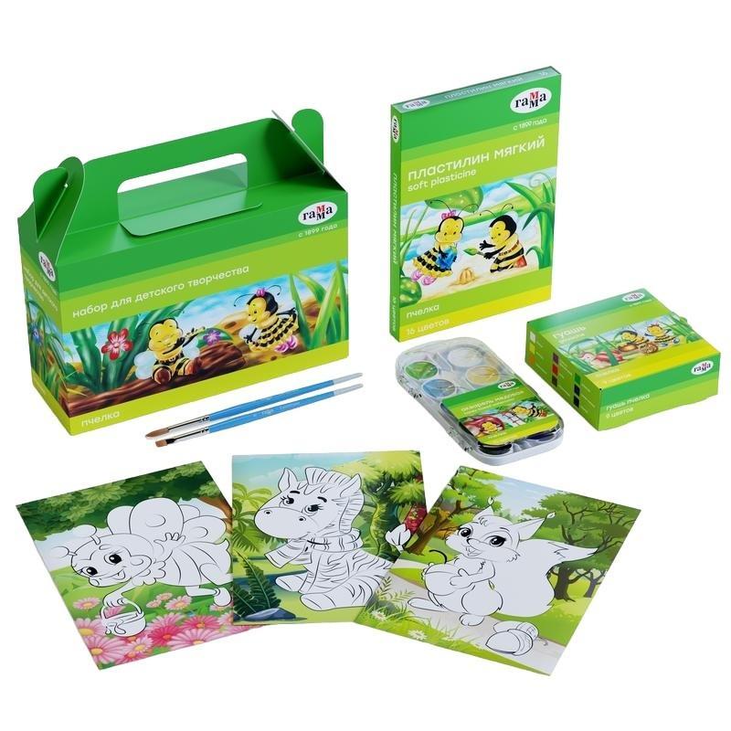 Набор для творчества детского Гамма Пчелка, 8 предметов, 270420203