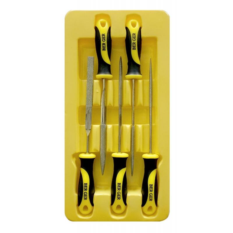 Набор надфилей с алмазным напылением 5 предметов BERGER BG1148