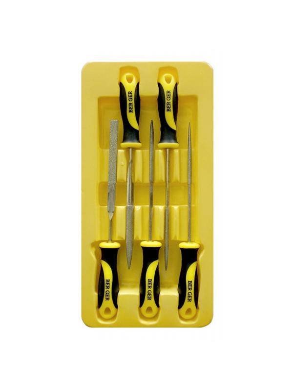 Набор надфилей с алмазным напылением 5 предметов BERGER BG1148