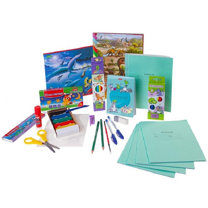 Набор первоклассника HatberУлыбнись! 27 предметов, Нп4_22859