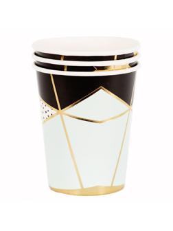 Стакан одноразовый бумажный одноразов Мятная Роскошь 250мл 6шт/G,1502-4342