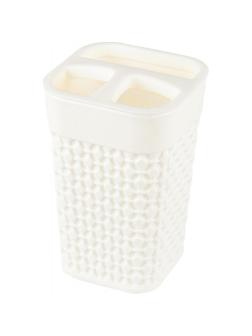 Стакан для зубных щеток OSLO молочный туман PT1344