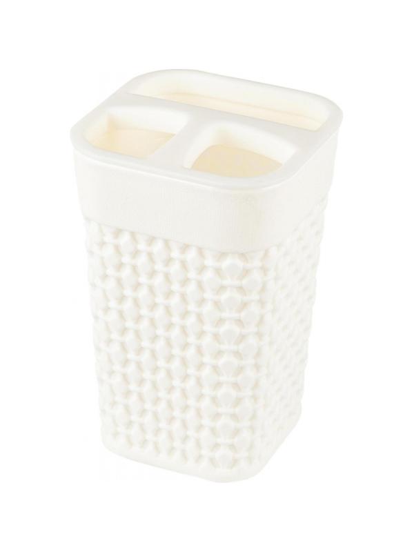 Стакан для зубных щеток OSLO молочный туман PT1344