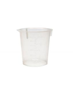 Стакан (мензурка) с носиком, градуир. п/п 50 мл 100 шт./уп 11000103