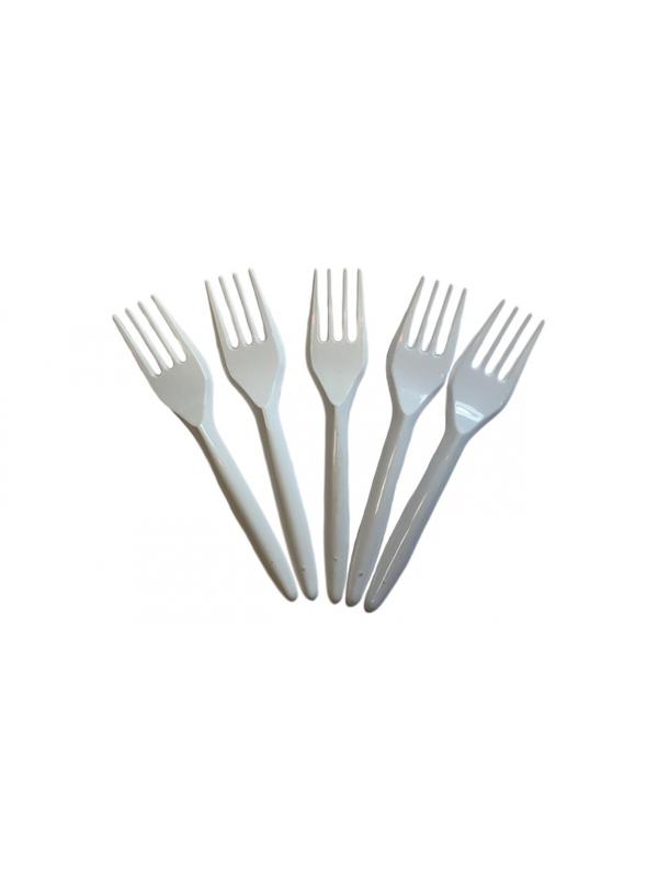 Вилка одноразовая 140мм, полипропелен, штабелирование, 50шт/уп (11:15:50)