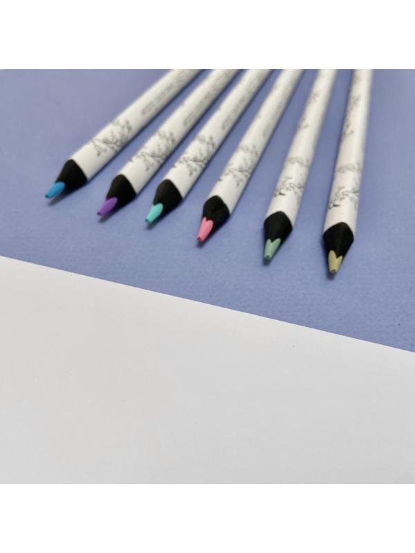 Набор карандашей СКЕТЧ ЦВ.SKETCH&ARTУТОЛ.,4ММ,ВЕСЕН.ПЕЙЗАЖ,6ЦВ,30-0118/09